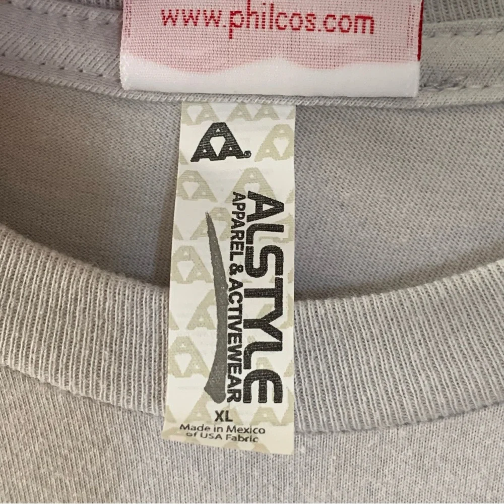 2000s Pink Floyd The Wall Graphic Band T Shirt Grey & Black Festival Sz XL NWOT - Picture 9 of 11